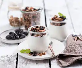 Granola śliwkowa bez cukru