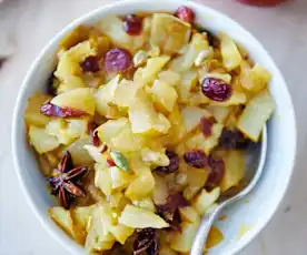 Apfel-Birnen-Gewürz-Kompott