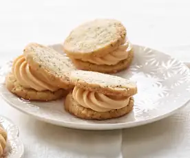 Mohn-Hagebutten-Cookies