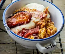 Herbstfrüchte-Crumble 