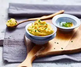 Houmous de carottes rôties