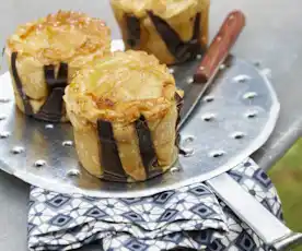 Mini-tourtes agneau aubergine