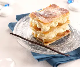 Mille-feuille à l'ananas 