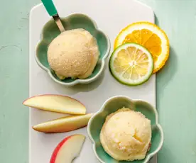 Gelato leggero alla frutta