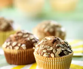 Banana and Oat Muffins