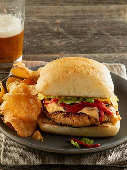 Blackened Fish Burger