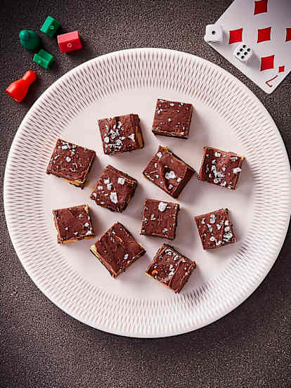 Fudge alle arachidi salate