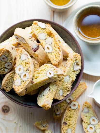 Croquants aux noisettes et amandes