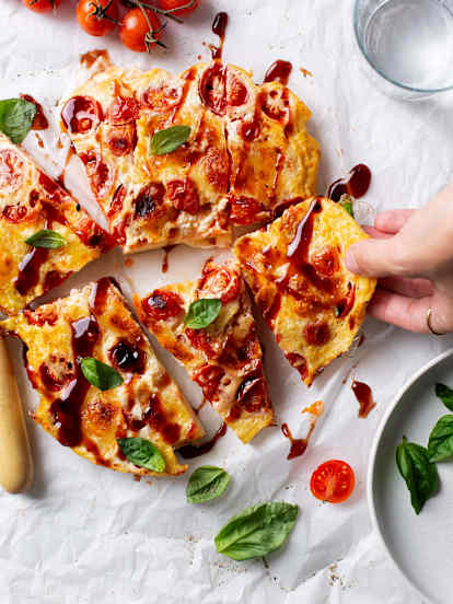 Caprese-Omelette