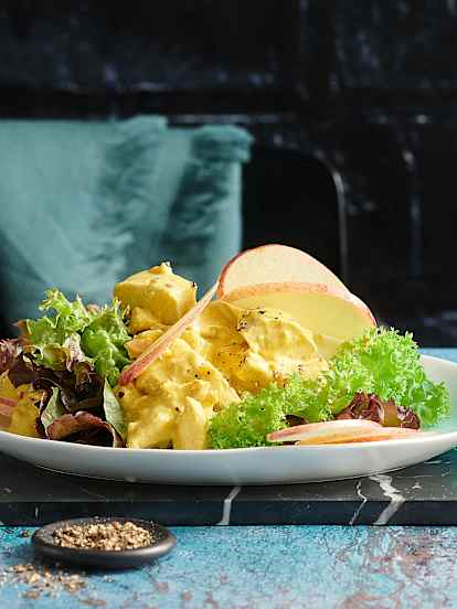 Poulet-Curry-Salat