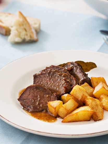 Carrilleras de ibérico en adobo de cerveza negra