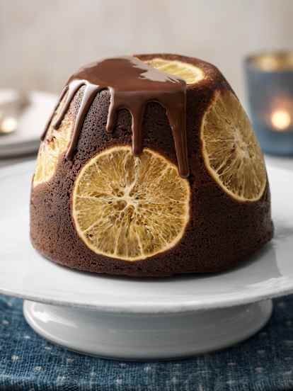 Chocolate Orange Steamed Pudding
