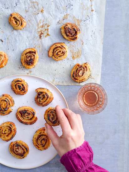 Feuilletés escargots