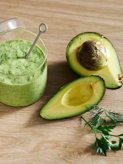 Green goddess Hollandaise sauce