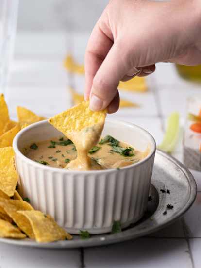 Vegan kaas dip
