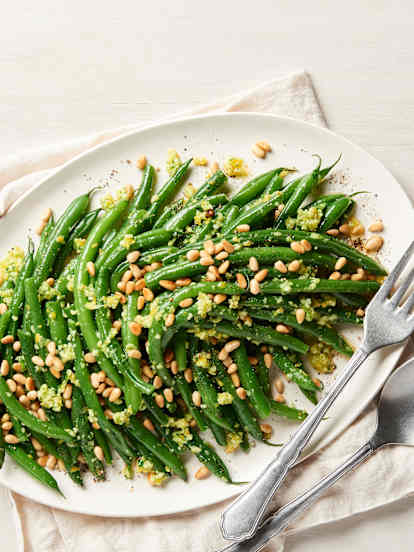 Green Bean Gremolata