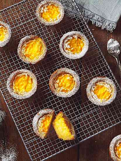 Budini di riso con crema pasticcera alla zucca