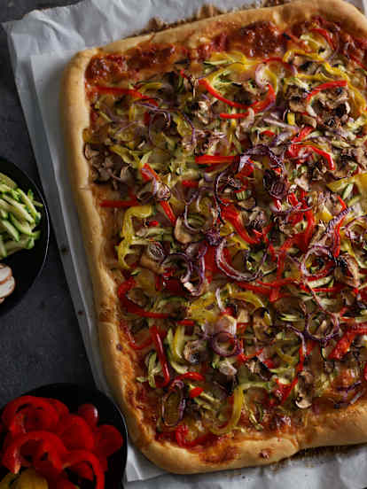 Pizza végétarienne