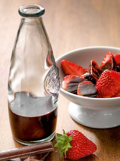 Chocolate syrup