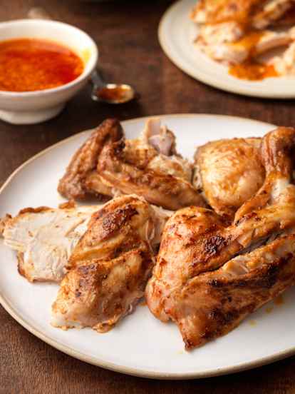 Piri Piri Chicken with Chopped Vegetable Salad