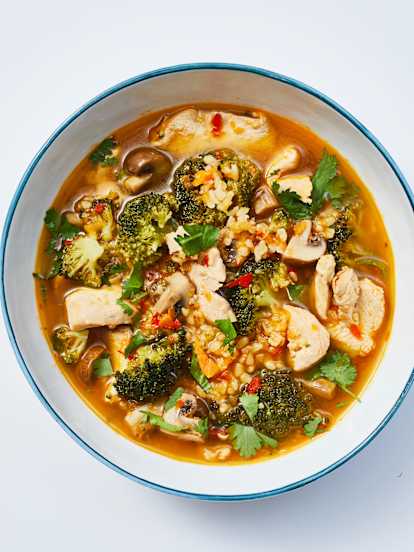 Chicken and Bulgur Soup