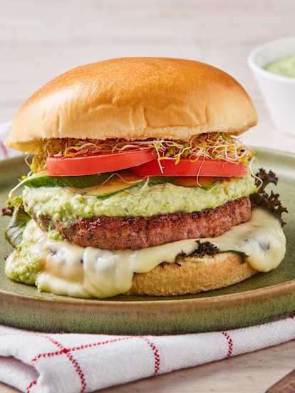 Cali Burger with Avocado Ranch