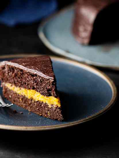 Tarta Sacher saludable