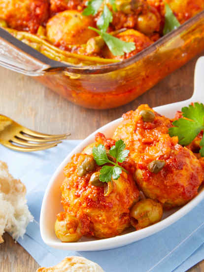 Pescado relleno (Guefilte fish)