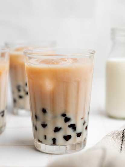 Té de burbujas (bubble tea)