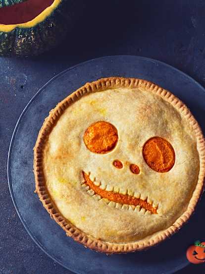 Halloween Pumpkin Tart