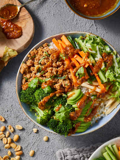 Bowl de porc à la sauce hoisin