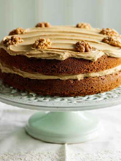 Coffee and Walnut Cake