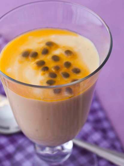 Mousse van Passievrucht (Mousse de maracujá)