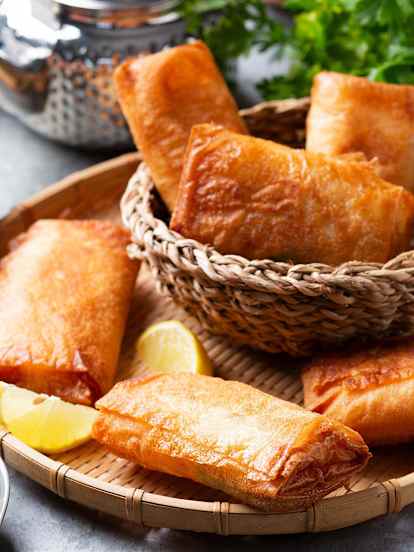 Crab briks