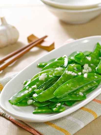 蒜炒荷蘭豆