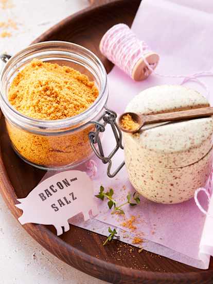 Αλάτι με μπέικον και μυρωδικά