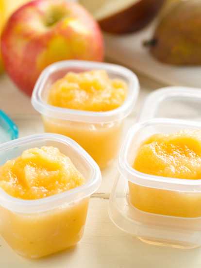 Apfel-Birnen-Bananen-Brei