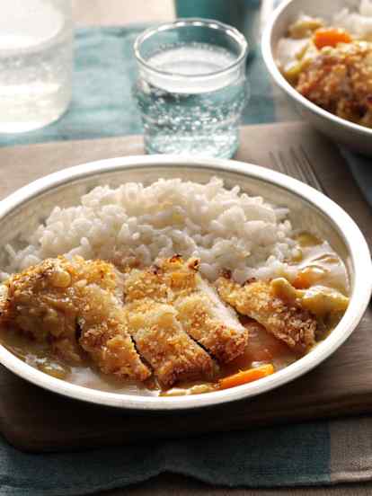 Chicken Katsu Curry with Rice