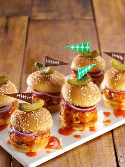 Honey Sriracha Turkey Sliders