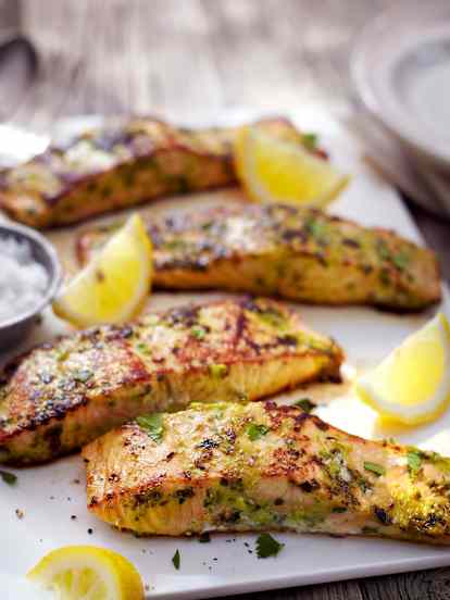 Zitronen-Knoblauch-Fisch