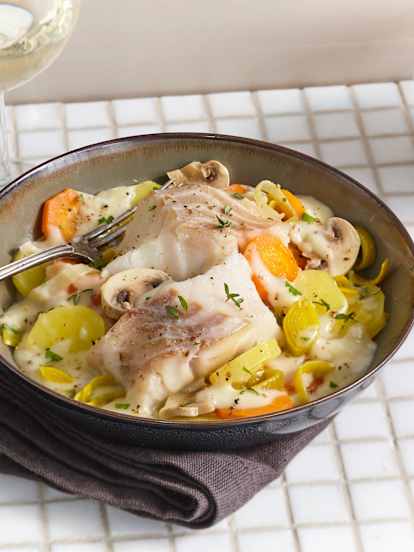 Blanquette de cabillaud