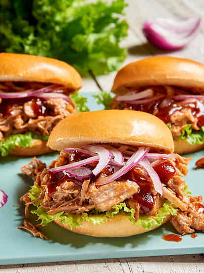 Pulled Pork Burgers