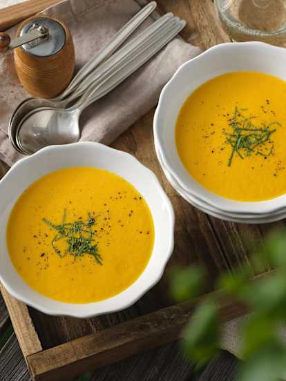 Karotten-Ingwer-Suppe