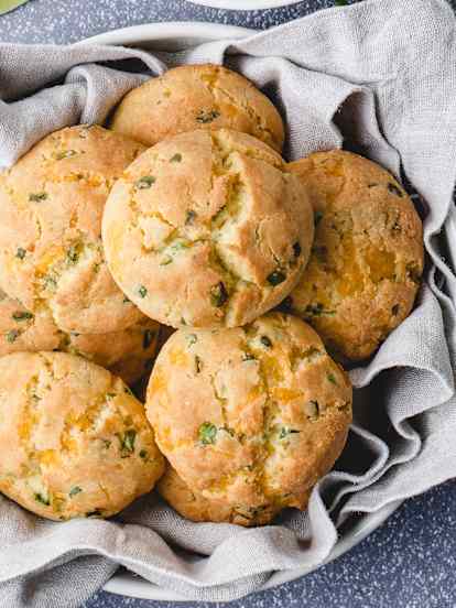 Keto Cheddar Biscuits