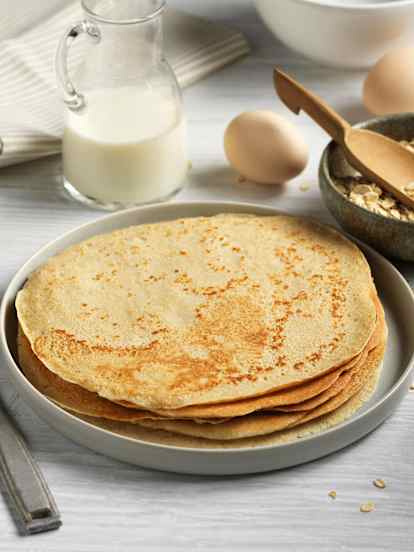 Palatschinken aus Haferflocken (glutenfrei)
