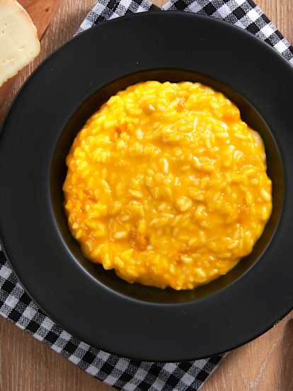 Rizoto s dýní a taleggiem