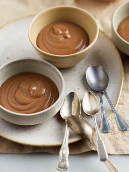 Crème lait de coco-cacao (sans produits laitiers)