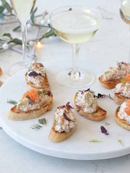 Μους καπνιστού σολομού