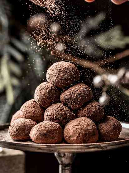 Truffes au chocolat