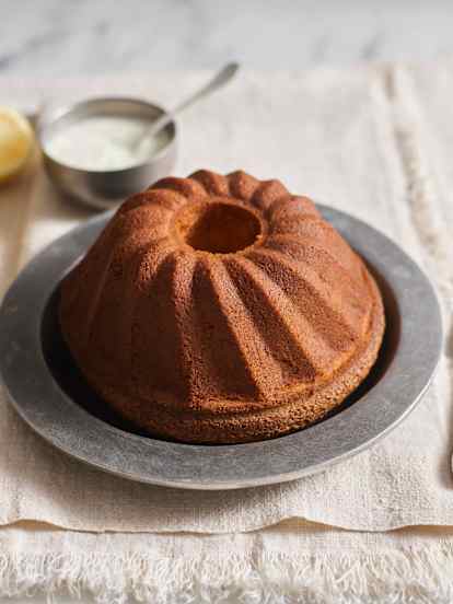 Bolo de iogurte e limão